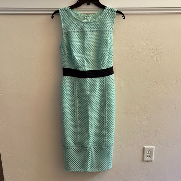 NWT NEW YORK & COMPANY STRETCH DRESS MINT - Picture 1 of 7